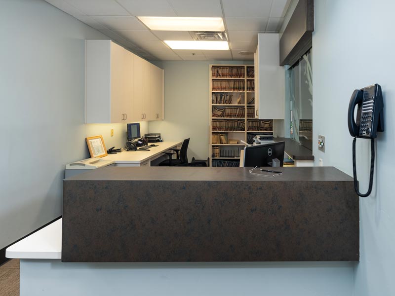 Rocklin Oral Surgery reception area