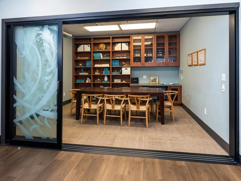 Rocklin Oral Surgery conference room